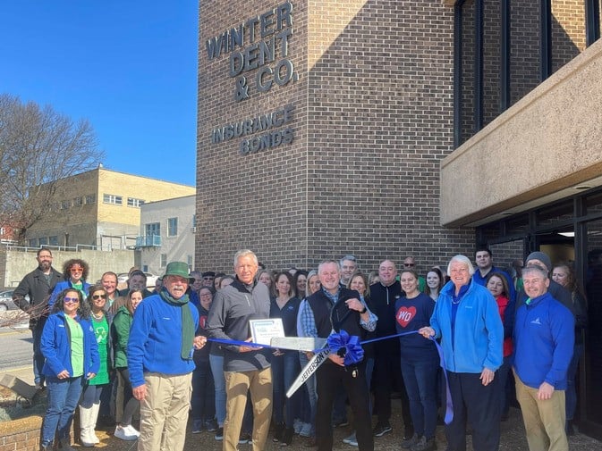 Winter-Dent Jefferson City office ribbon cutting celebration